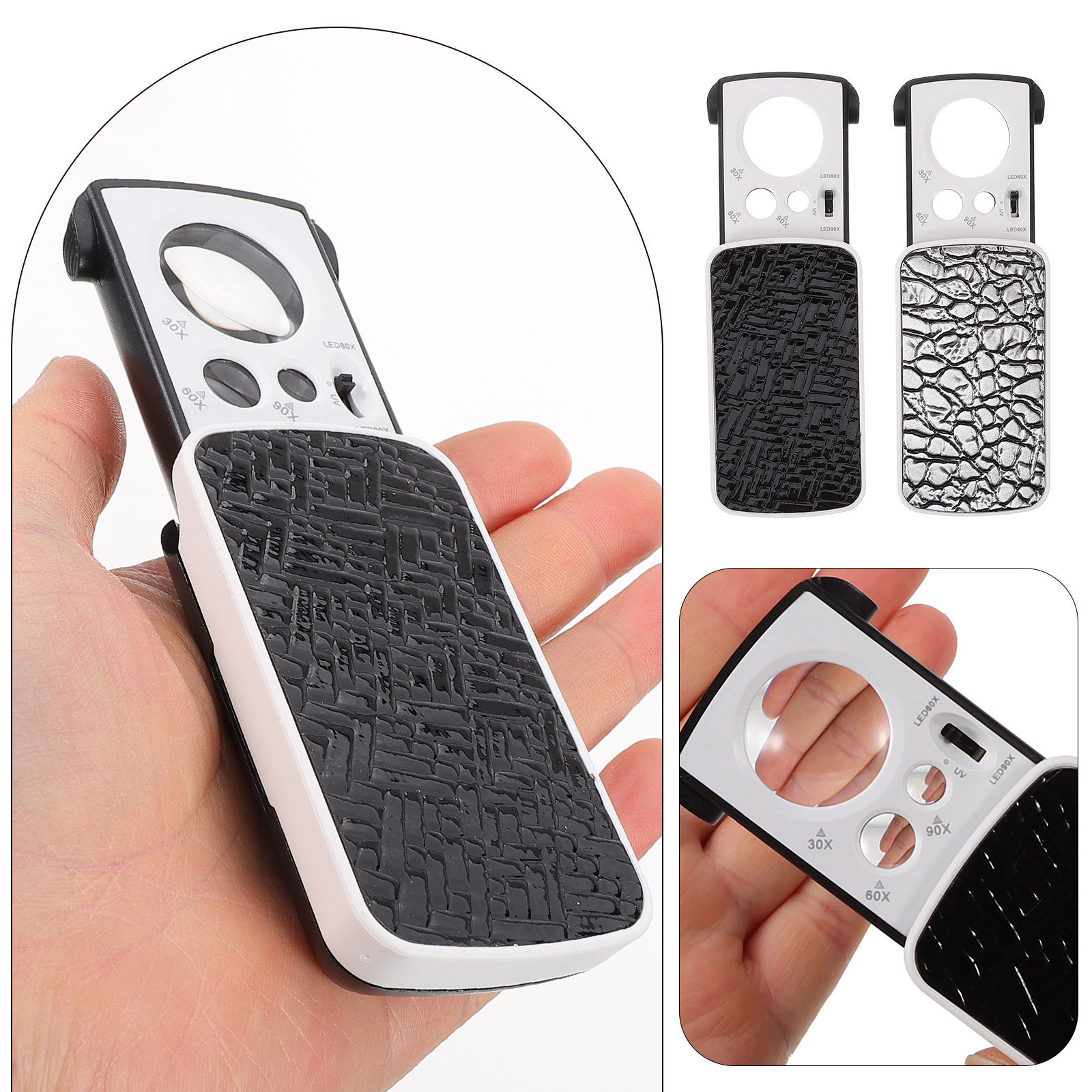 Collectors Coins Jewelry & Watches Of Smithtown Reviews - 2Pcs Jewelry Loupe Magnifying Glass Portable