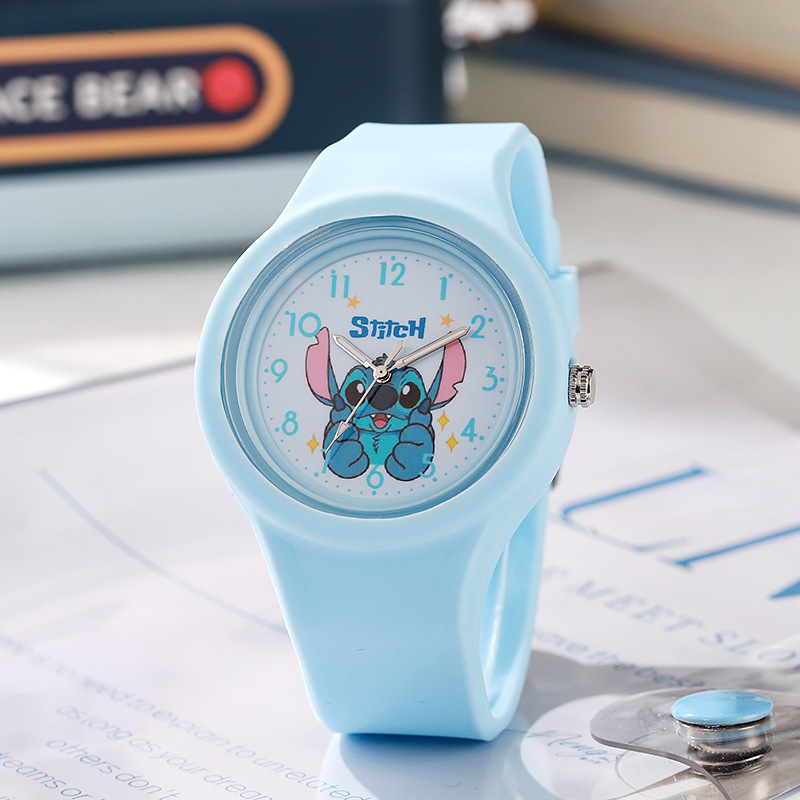 Jewelry Bracelet Watches - Disney Cartoon Stitch Children's Watch Silicone