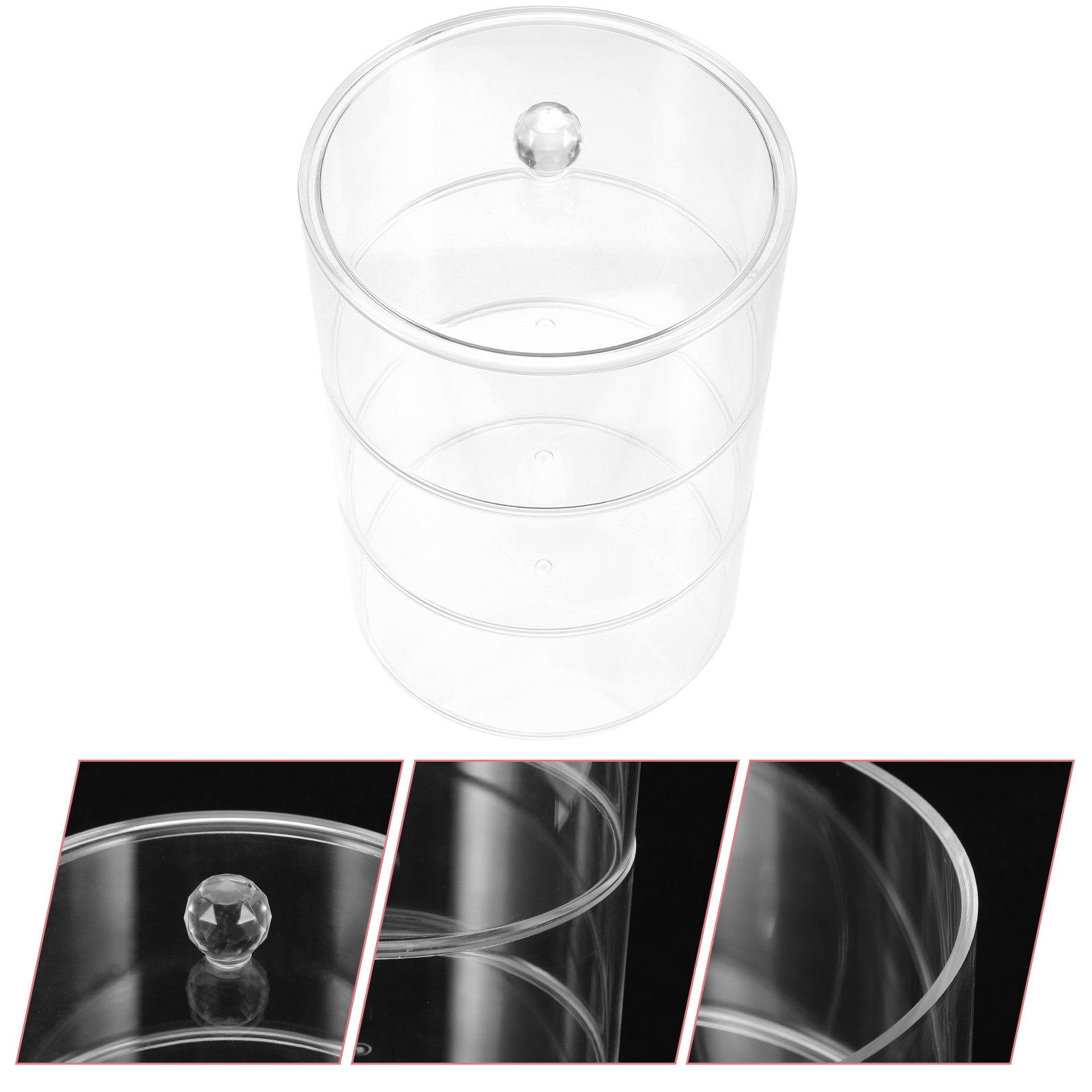 Jewelry Box Organizer Watches - Multi-Level Transparent Acrylic Storage Box for