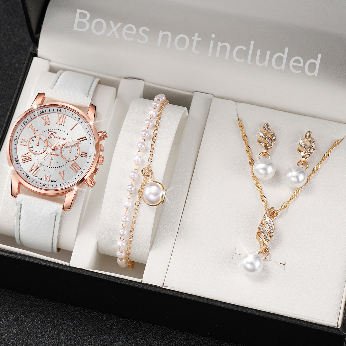 Jewelry Watch Making - 3/5PCS Women's Watch Fashion Roma Dial