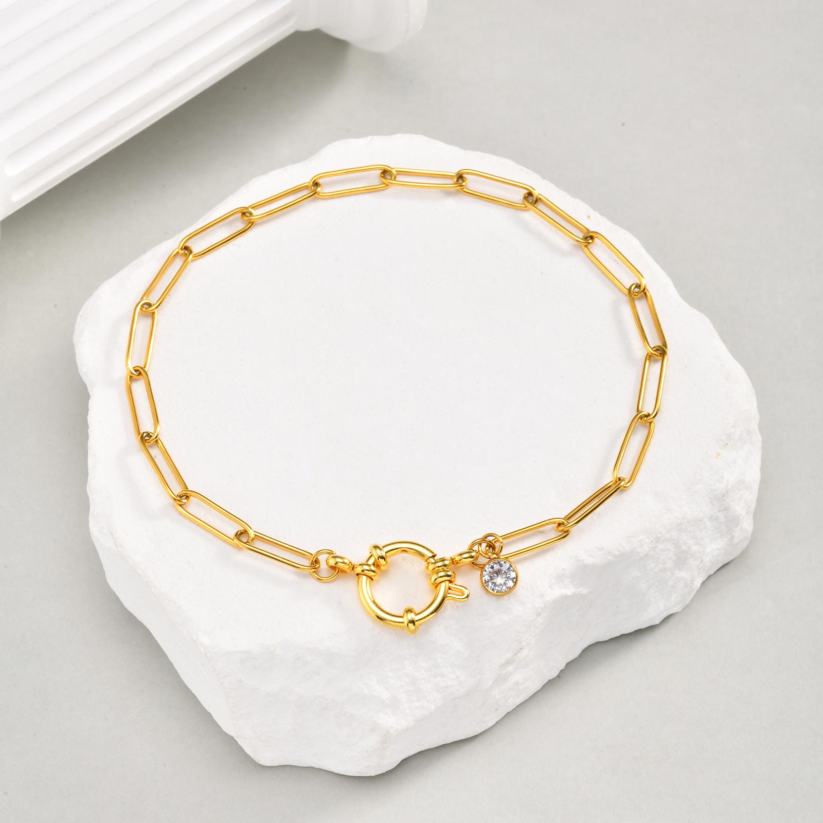 Jc Jewelry & Watches Photos - Spring Clasps Chain Ankle Bracelet For