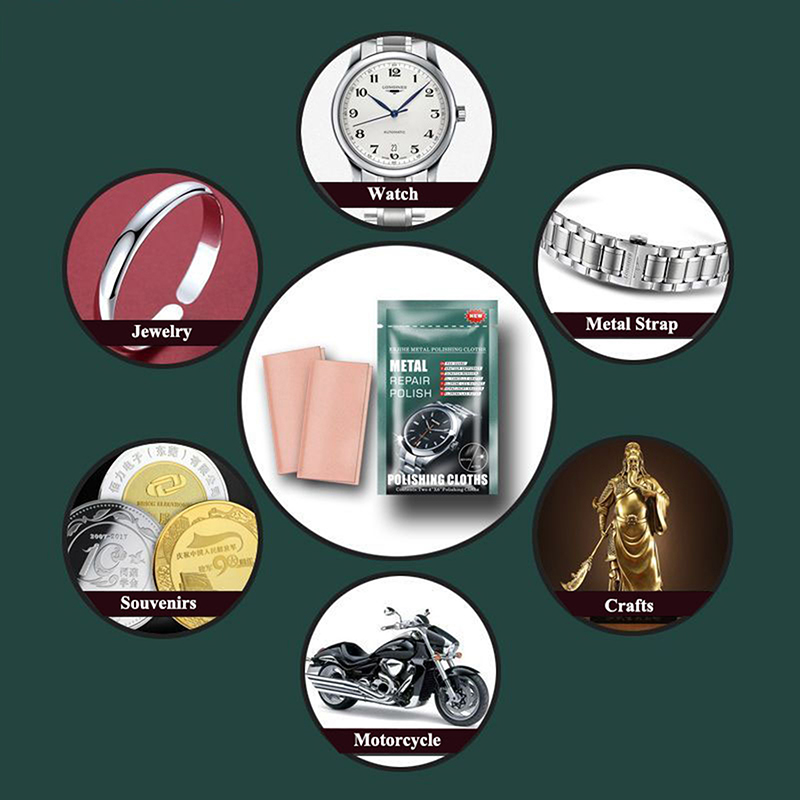 Jewelry Watch Making - 5Pcs High Quality Metal Polishing Cloths