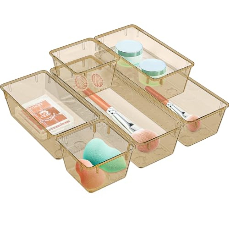 Jewelry & Watches Spółka Z Ograniczoną Odpowiedzialnością Sp Z Oo - 6 Pack Drawer Organizer Set, Acrylic