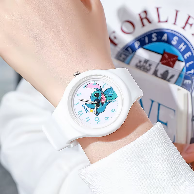 Disney Cartoon Stitch Children - Jewelry Bracelet Watches 评论和价格
