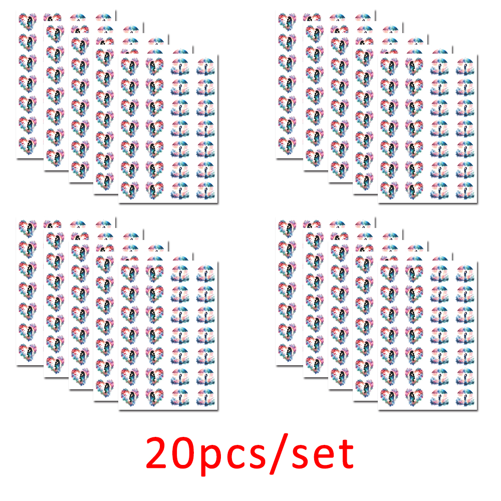 20pcs/set Heart Mother's Day P - Jewelry & Watches Spółka Z Ograniczoną Odpowiedzialnością Sp Z Oo 评论和价格