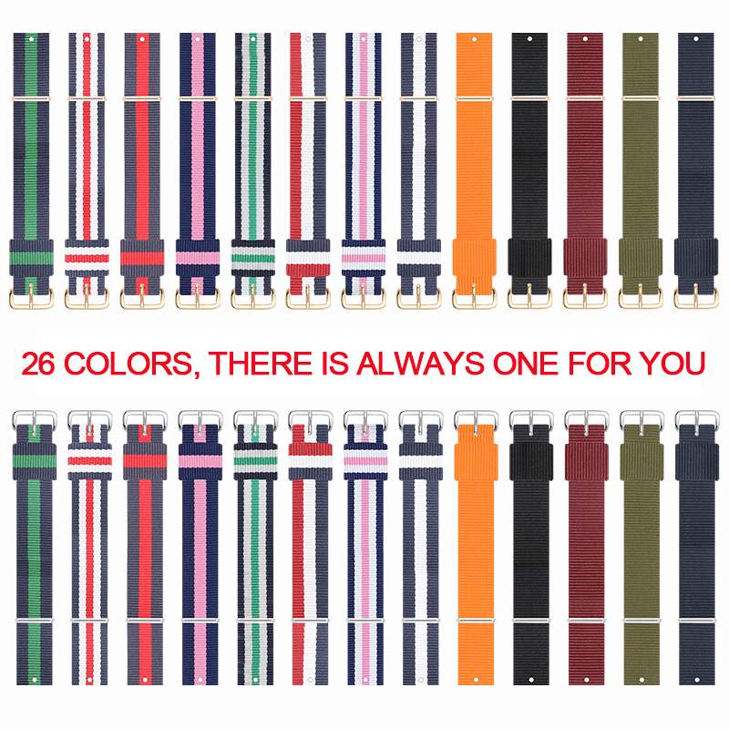 Watch Strap for dw Nylon Strap - Daniel Wellington Watches & Jewelry Online Store 评论和价格