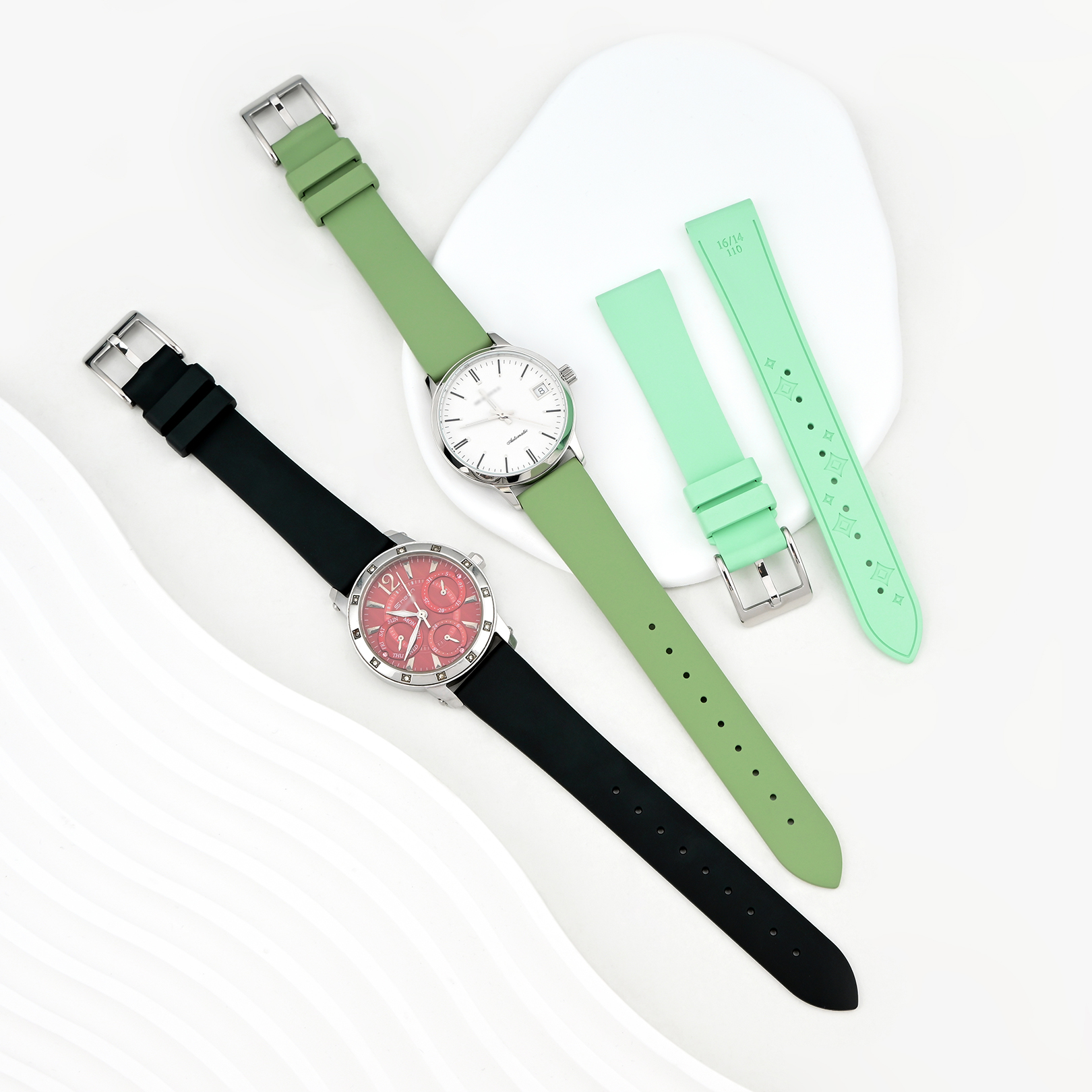 Women's Universal Fluororubber - Daniel Wellington Watches & Jewelry Online Store 评论和价格