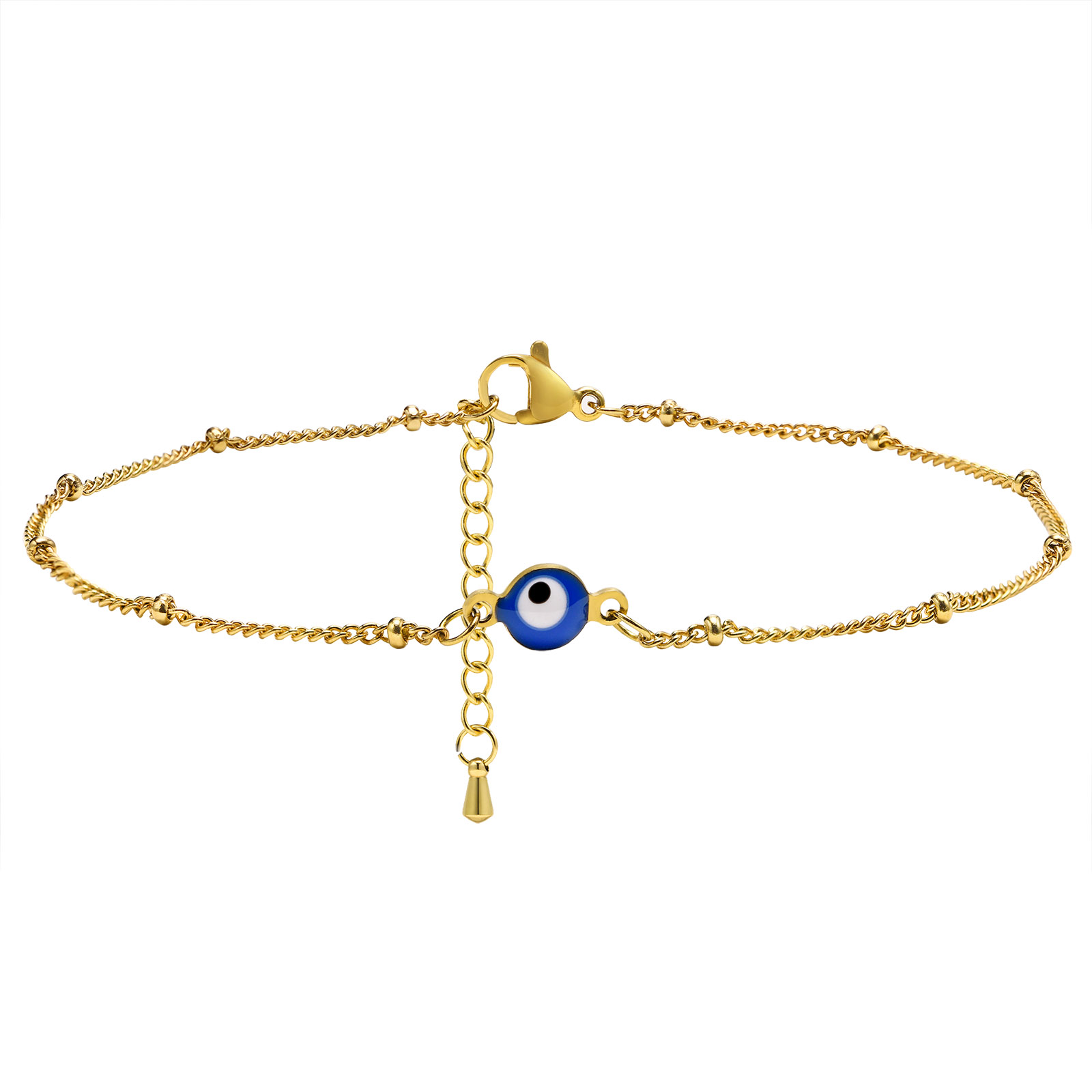 Evil Eye  Anklet Bracelet on L - Jc Jewelry & Watches Photos 评论和价格
