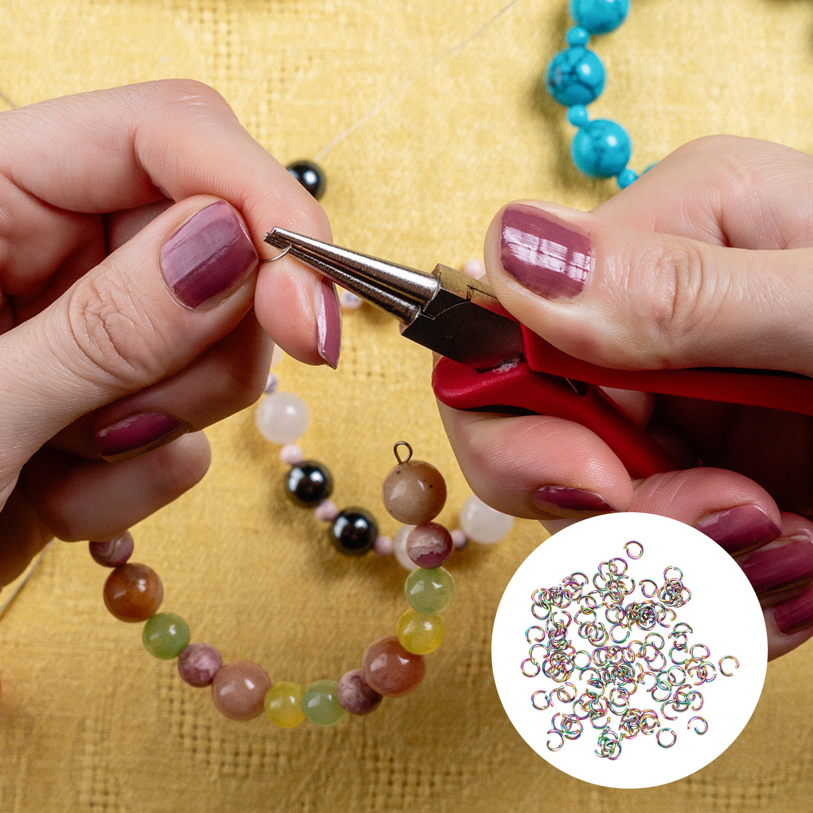 100Pcs Stainless Steel Jump Ri - Jewelry Repair & Watches Reviews 评论和价格
