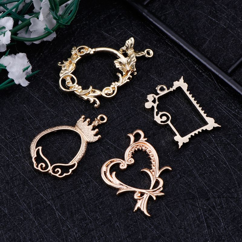 4 Pcs Metal Frame Antique Exqu - Jewelry Watch Making 评论和价格