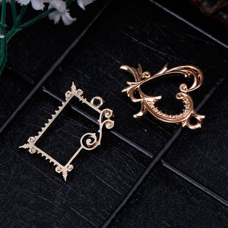 4 Pcs Metal Frame Antique Exqu - Jewelry Watch Making 评论和价格