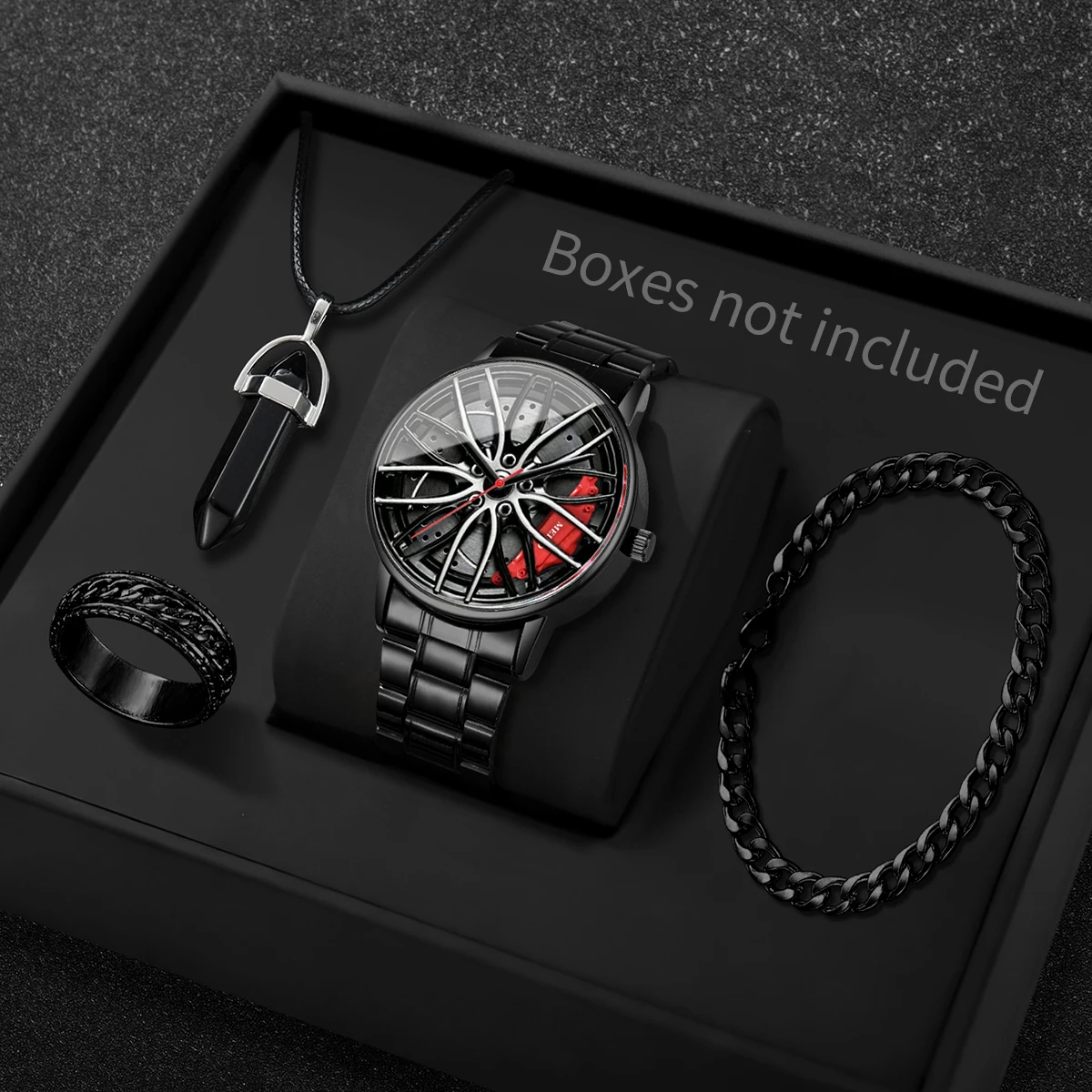 4PCS/Set Fashion 3d Car Wheel  - Jewelry Watch Making 评论和价格