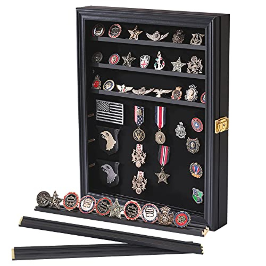 Medals Display Case Wall Frame - Collectors Coins Jewelry & Watches Of Smithtown Reviews 评论和价格