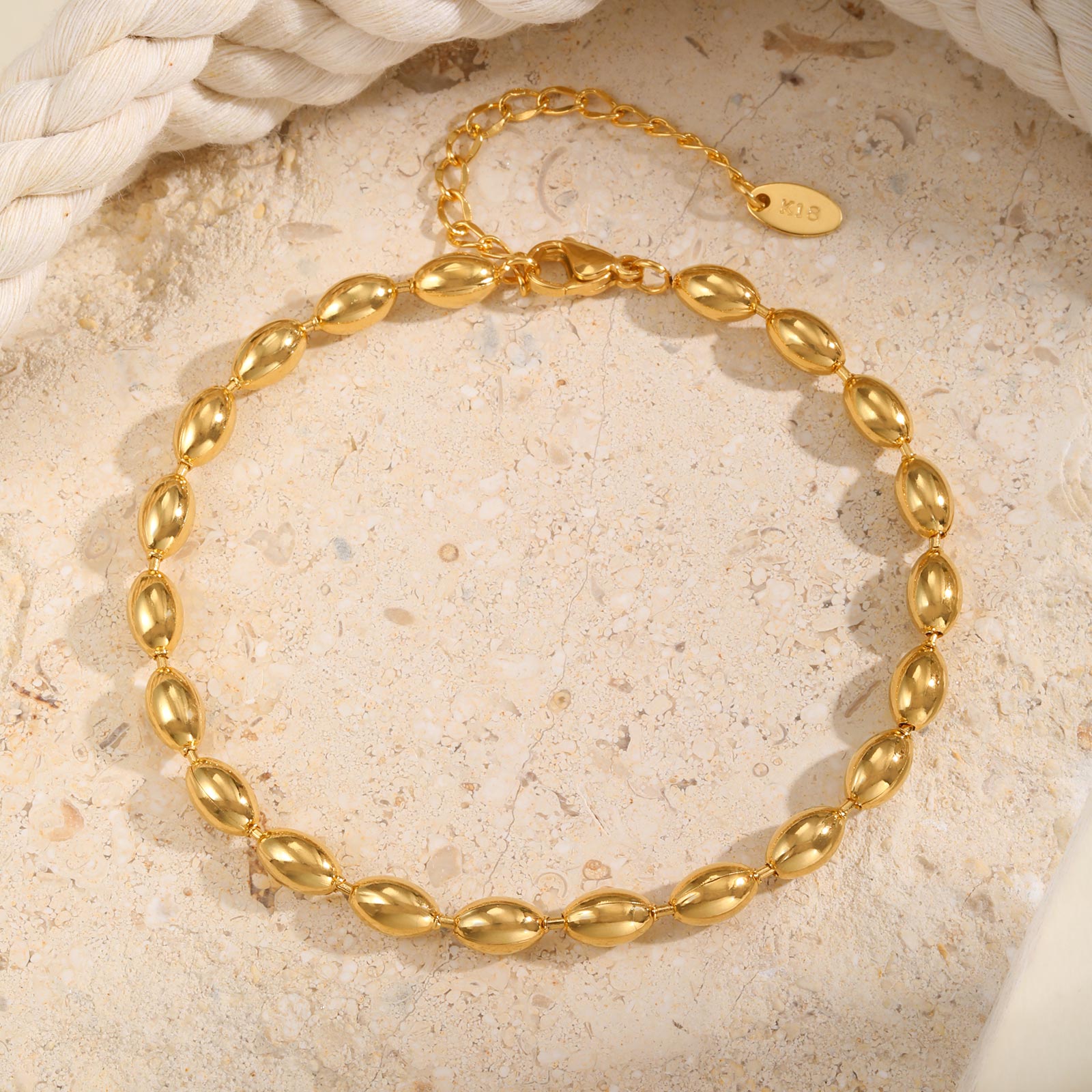Stainless Steel Rugby Bead Cha - Jc Jewelry & Watches Photos 评论和价格