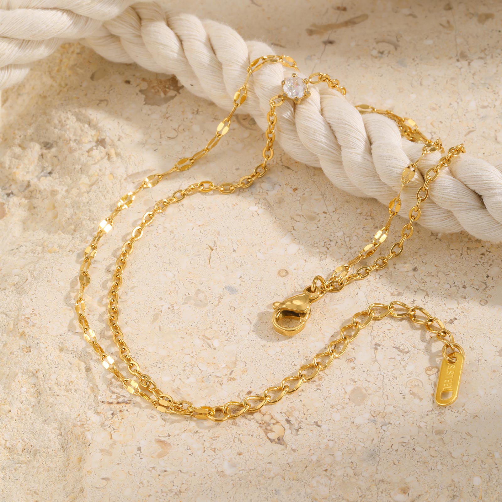 Waterproof Layered Anklet Brac - Jc Jewelry & Watches Photos 评论和价格