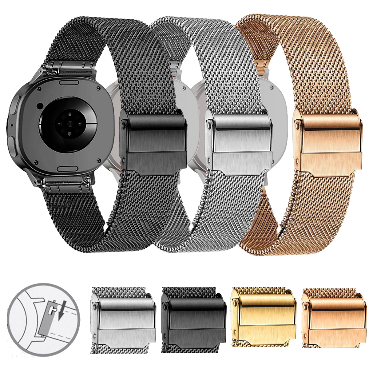 Metal Magnetic Mesh Steel Wris - Daniel Wellington Watches & Jewelry Online Store 评论和价格