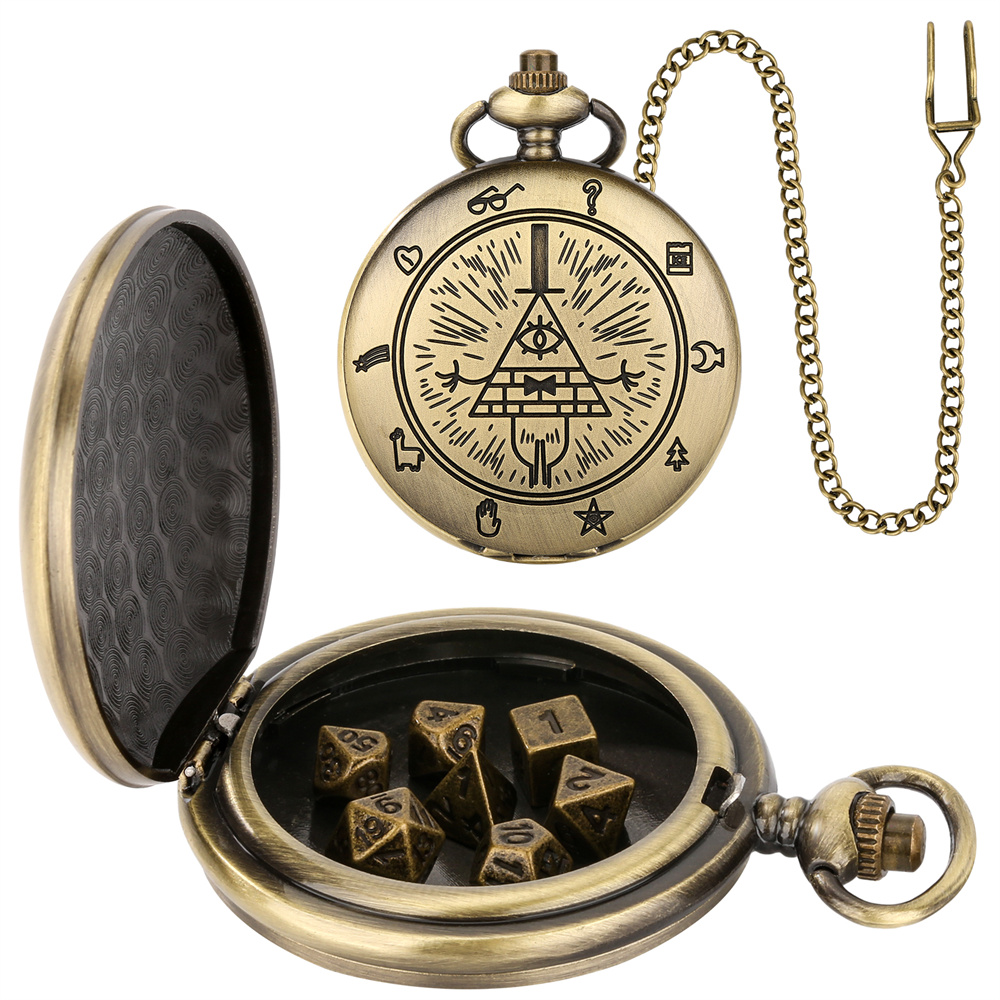 Vintage Bronze/Grey Black Pock - Vintage Pocket Watch 评论和价格