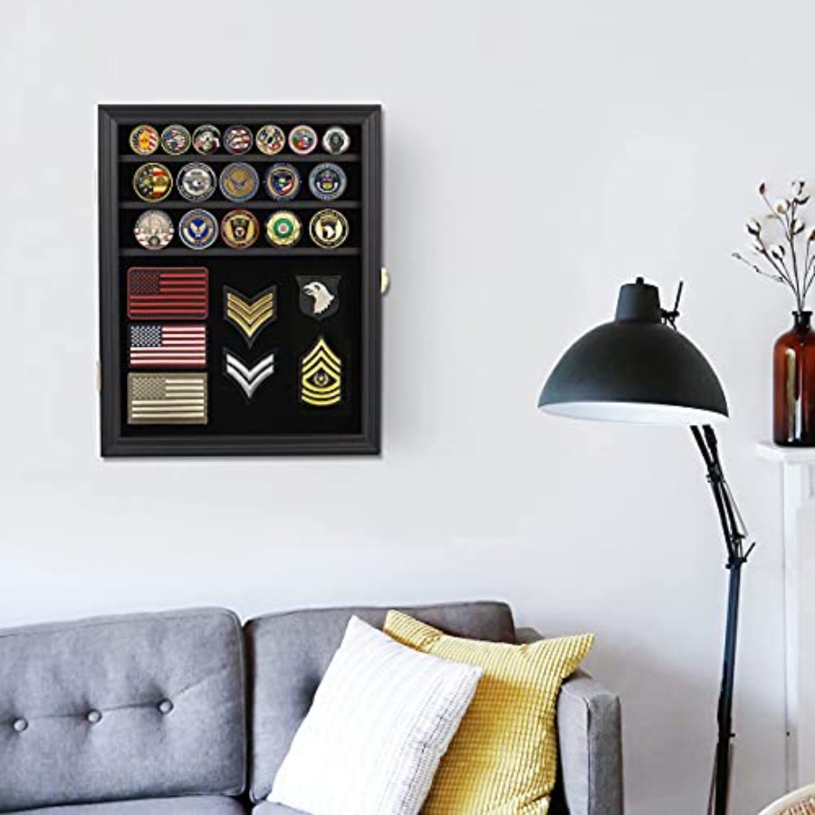 Medals Display Case Wall Frame - Collectors Coins Jewelry & Watches Of Smithtown Reviews 评论和价格