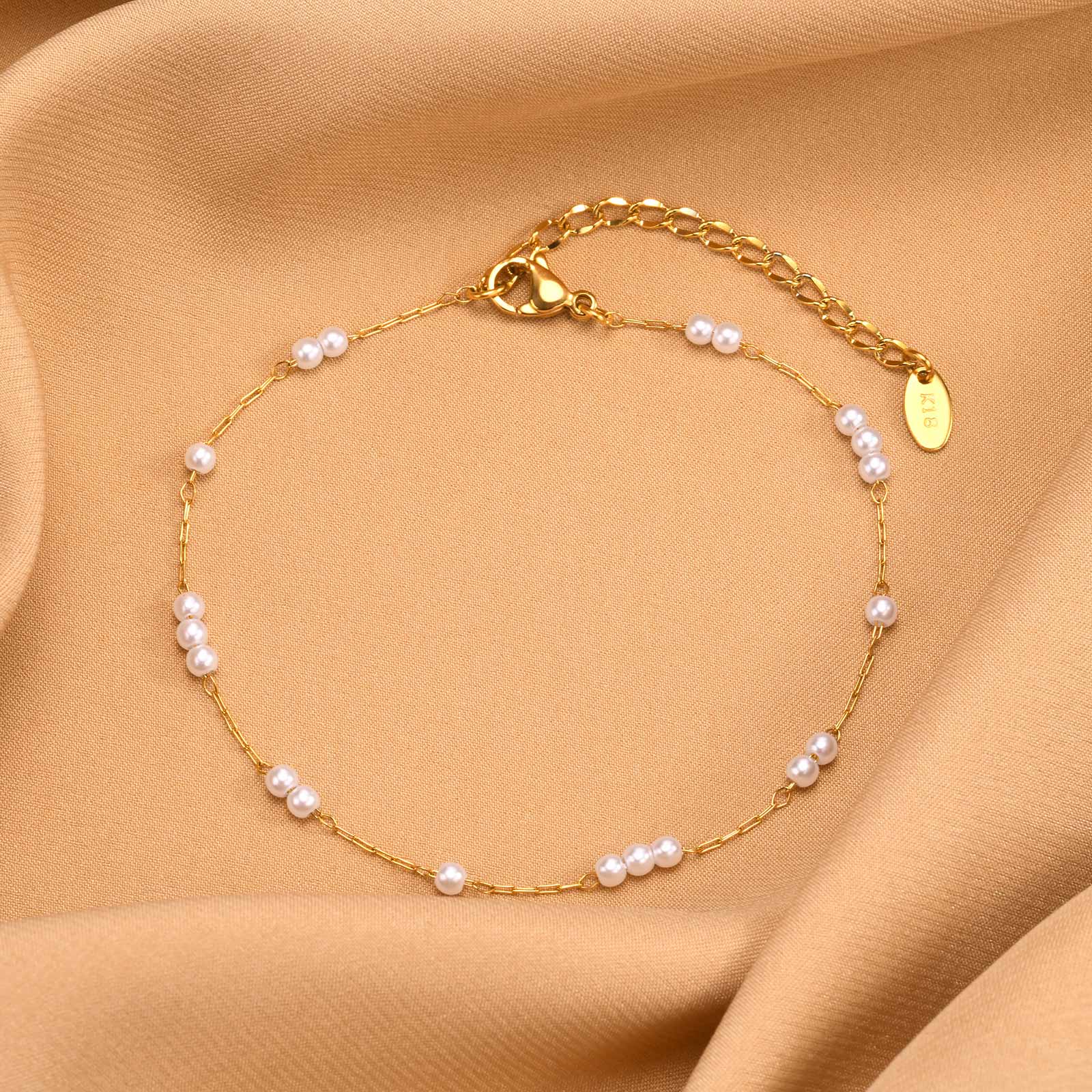 Stainless Steel Pearl Anklets  - Jc Jewelry & Watches Photos 评论和价格