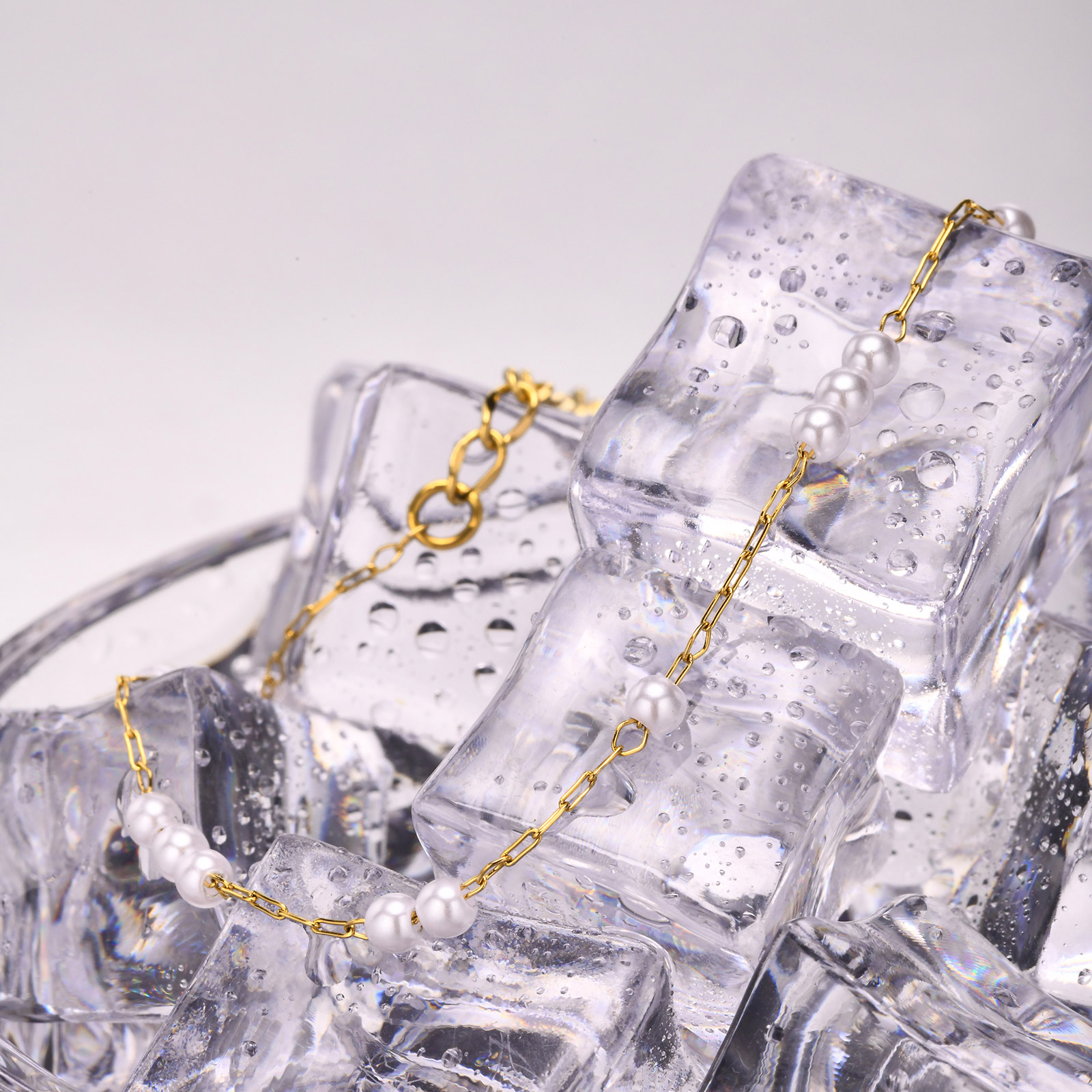 Stainless Steel Pearl Anklets  - Jc Jewelry & Watches Photos 评论和价格