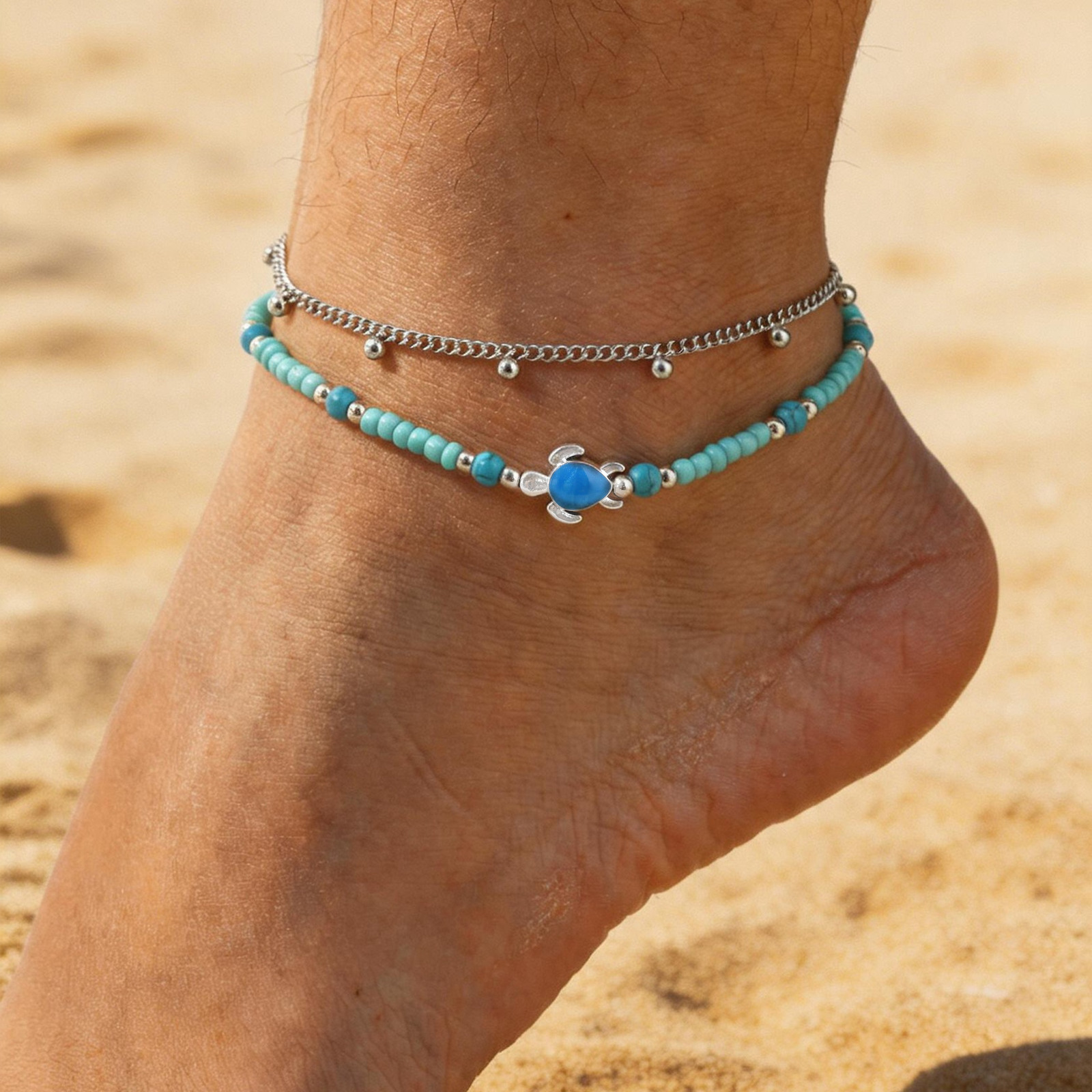 Anklet Set Stainless Steel Lay - Jc Jewelry & Watches Photos 评论和价格
