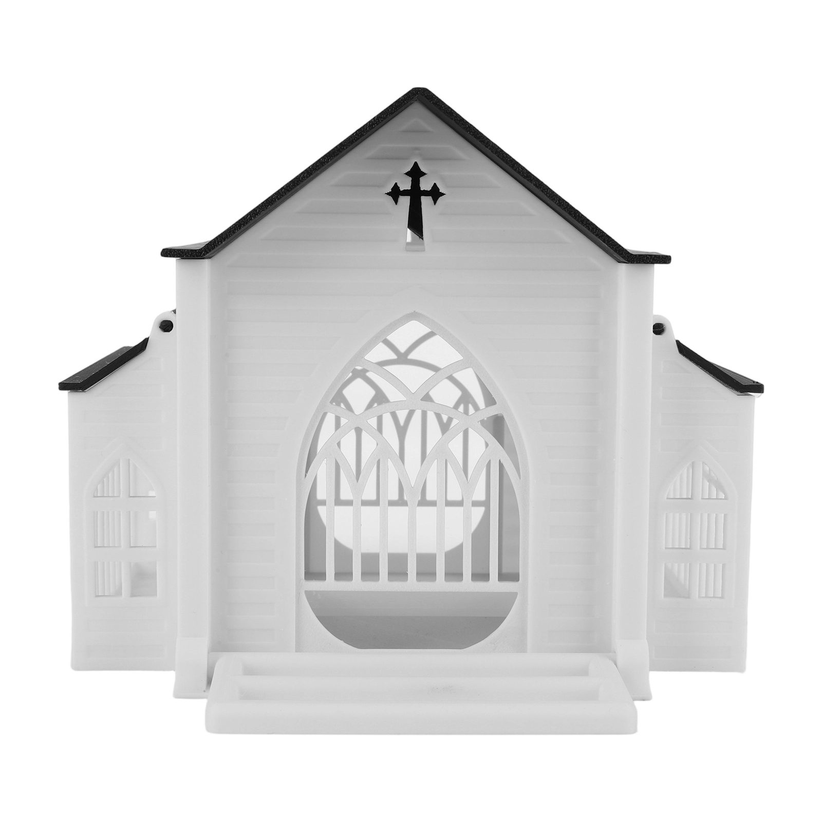 Church-Shaped Metal Bird Feede - Watches & Jewelry Repair Center 评论和价格