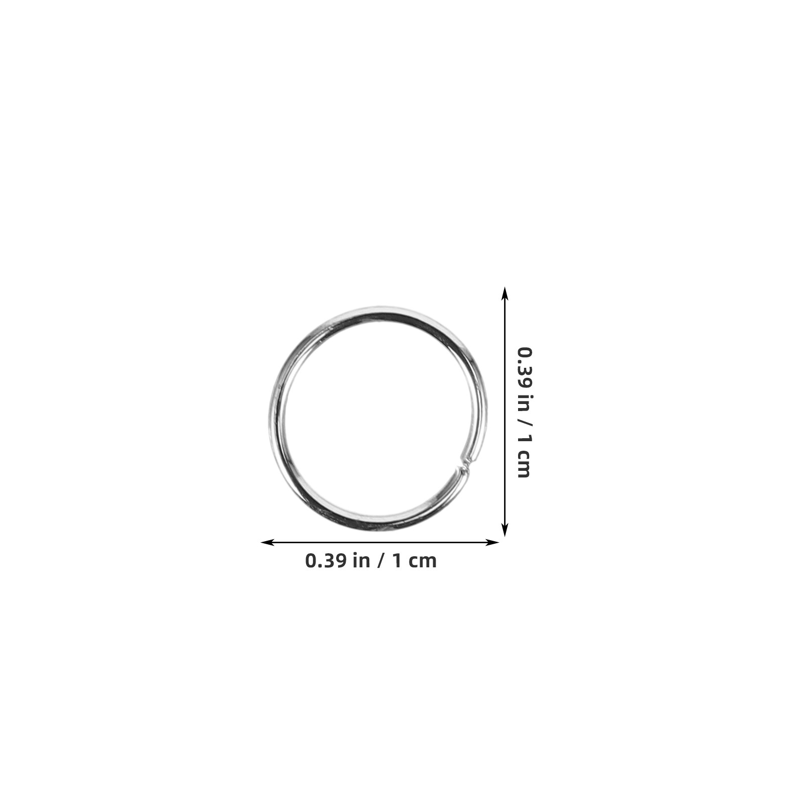 1200Pcs Metal Open Jump Rings  - Jewelry Repair & Watches Reviews 评论和价格