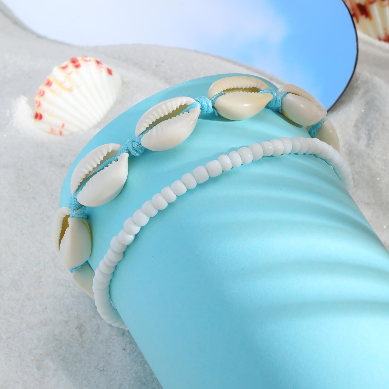 Cowrie Shell Ankle Bracelet fo - Jc Jewelry & Watches Photos 评论和价格