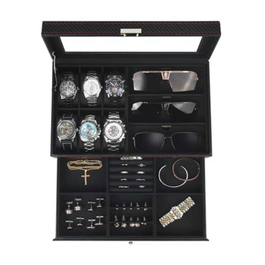 Watch Jewelry Box Organizer, 2 - Jewelry Box Organizer Watches 评论和价格