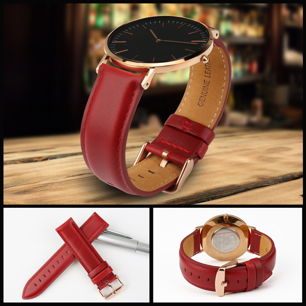 MAIKES Fashion Leather Watch B - Daniel Wellington Watches & Jewelry Online Store 评论和价格