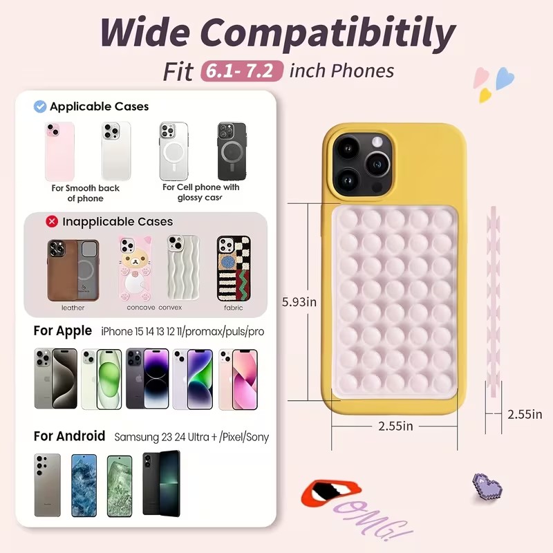 2-Pack Silicone Suction Phone  - Watches & Jewelry Repair Center 评论和价格