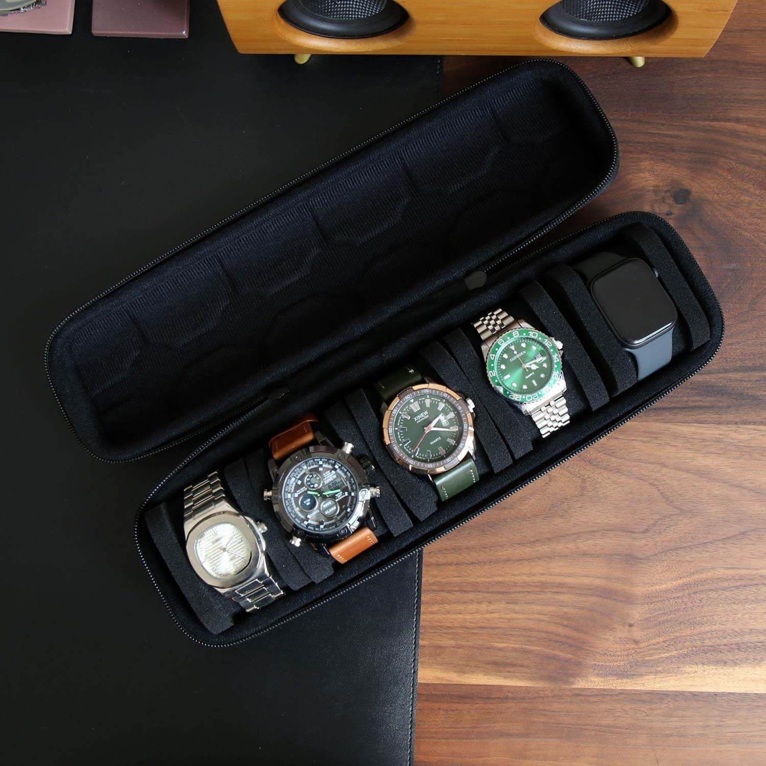 Watch Box Organizer For Men or - Jewelry Box Organizer Watches 评论和价格
