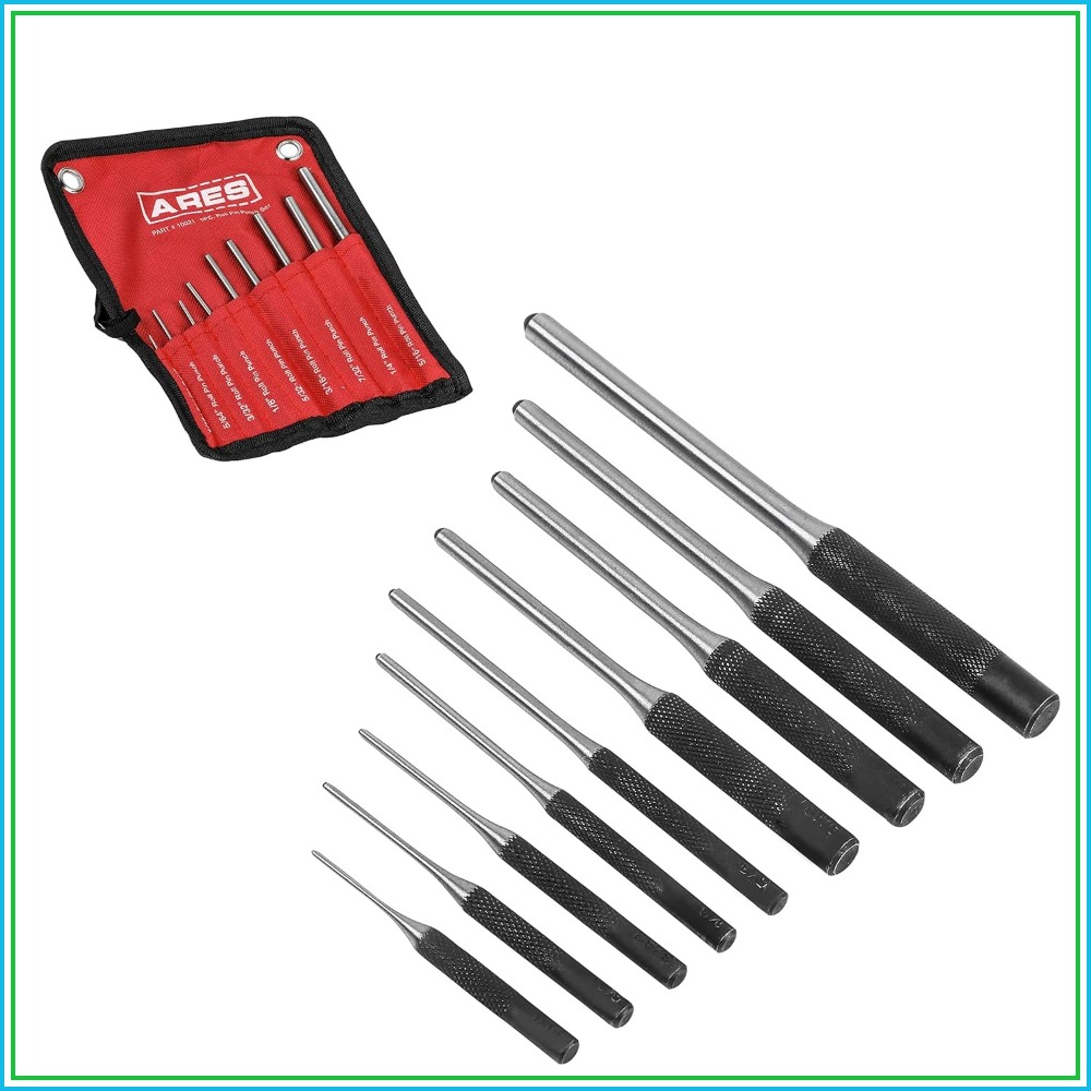 9-Piece Roll Pin Punch Set - H - Jewelry Repair & Watches Reviews 评论和价格