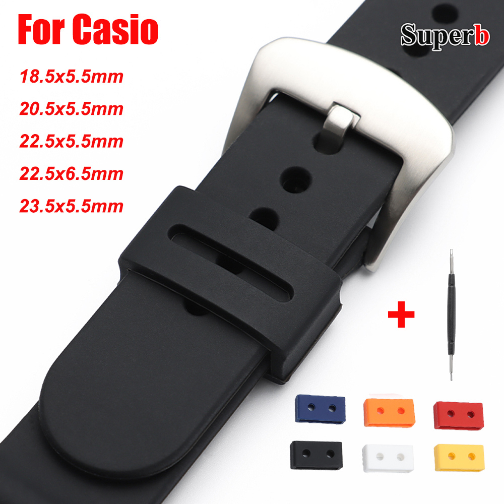 For Casio Rubber Ring Watch St - Jewelry Bracelet Watches 评论和价格