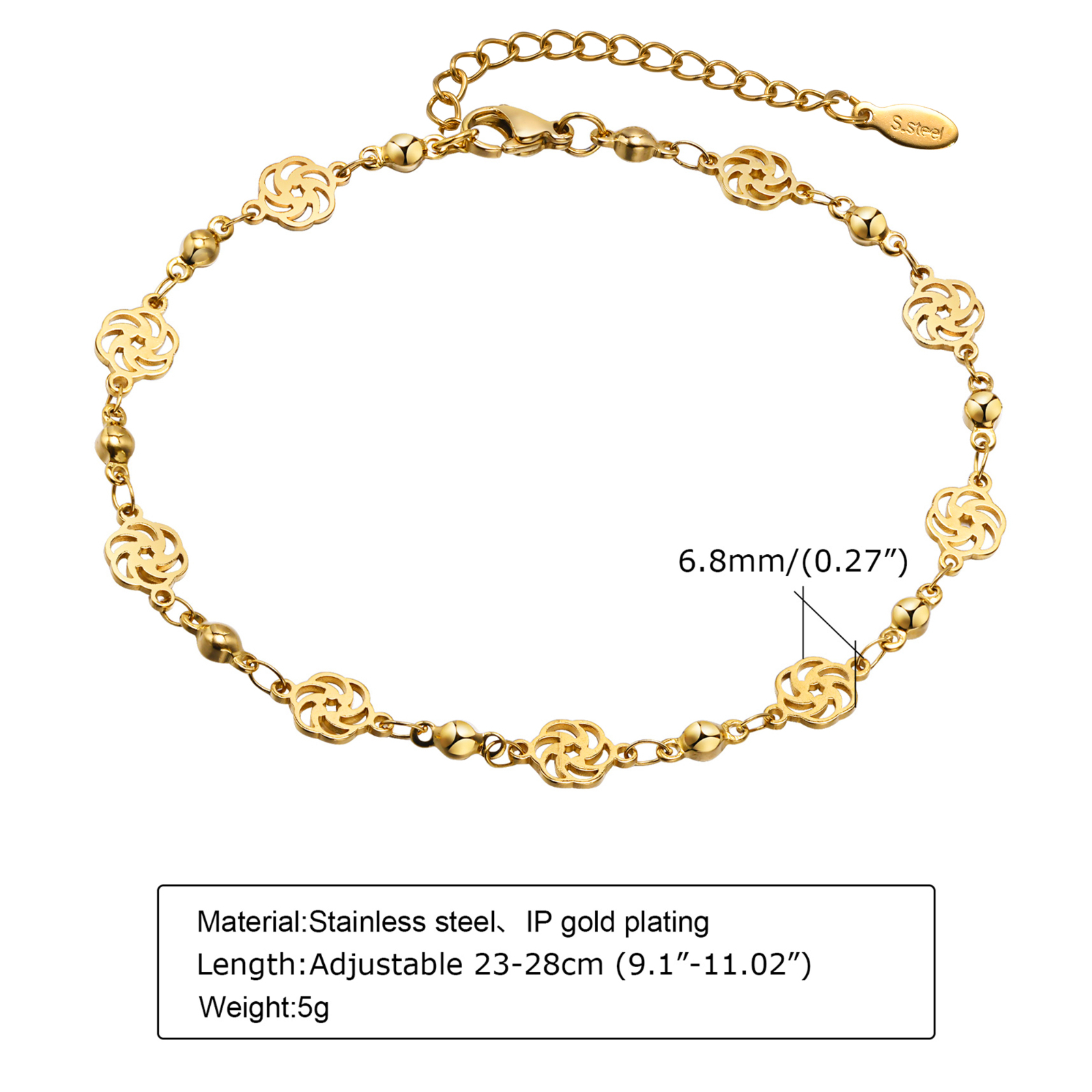 Women's Chic Hollow Rose Artle - Jc Jewelry & Watches Photos 评论和价格