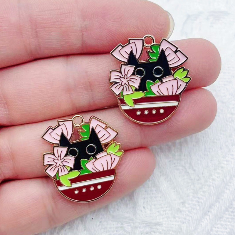 10pcs Cactus Plant Oil Drop Al - Jewelry & Watches Spółka Z Ograniczoną Odpowiedzialnością Sp Z Oo 评论和价格