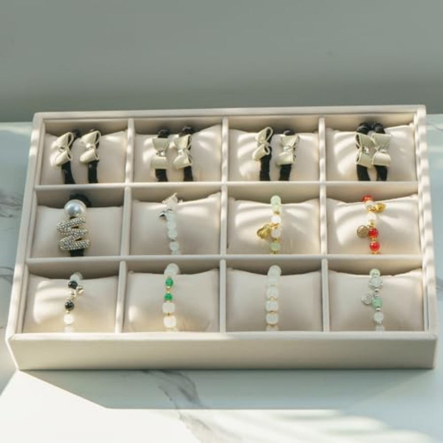 Jewelry Watch Tray, Velvet Wat - Jewelry Box Organizer Watches 评论和价格