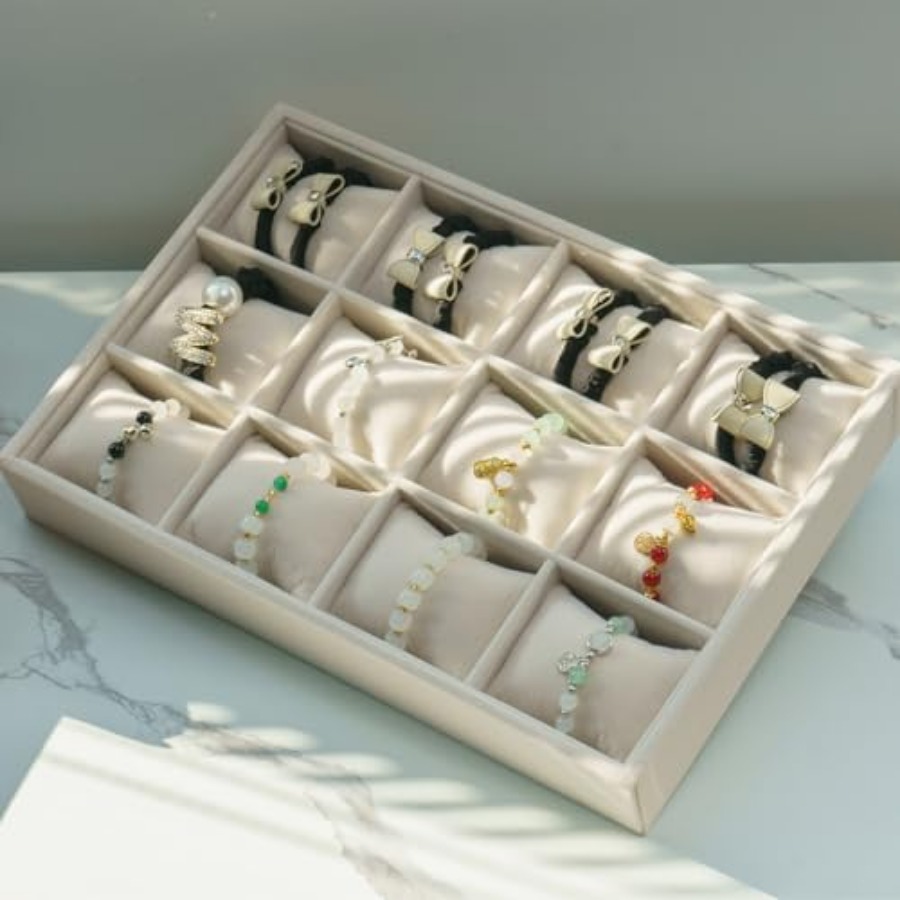 Jewelry Watch Tray, Velvet Wat - Jewelry Box Organizer Watches 评论和价格