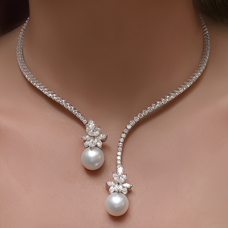 Ladies Fashion Luxury Pearl Di - Luxury Gifts Jewelry & Watches Namfleg Mostar 评论和价格