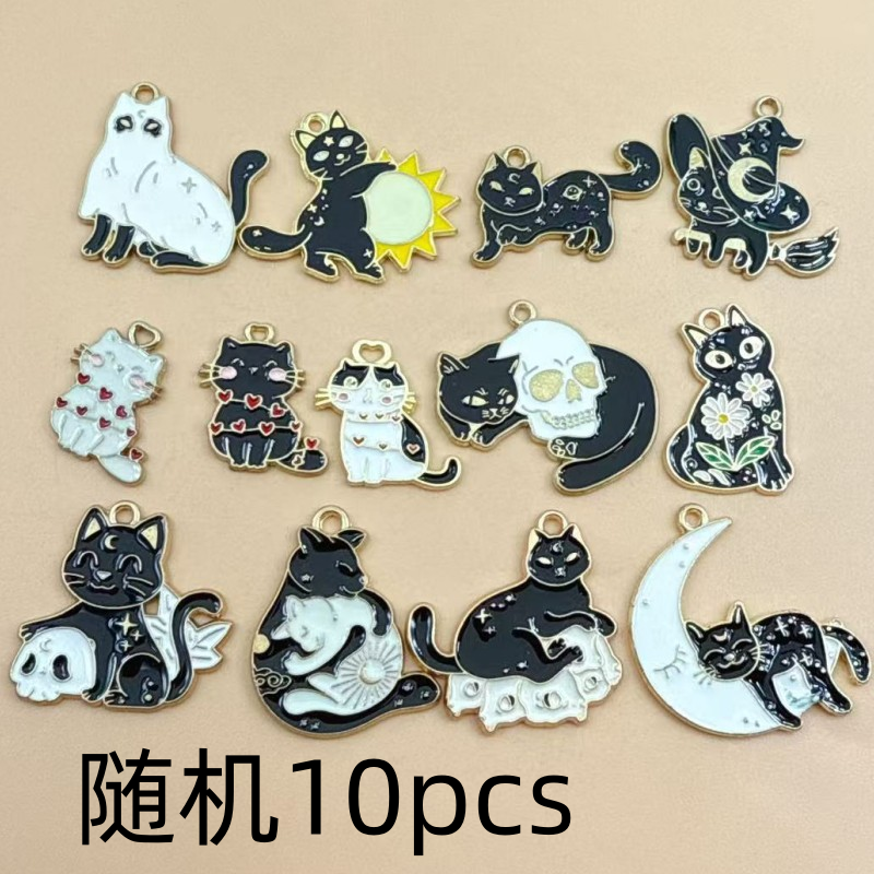 10pcs Original Alloy Enamel Bl - Jewelry & Watches Spółka Z Ograniczoną Odpowiedzialnością Sp Z Oo 评论和价格
