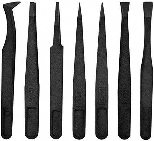7pcs Precision Anti-Static Twe - Jewelry Repair & Watches Reviews 评论和价格