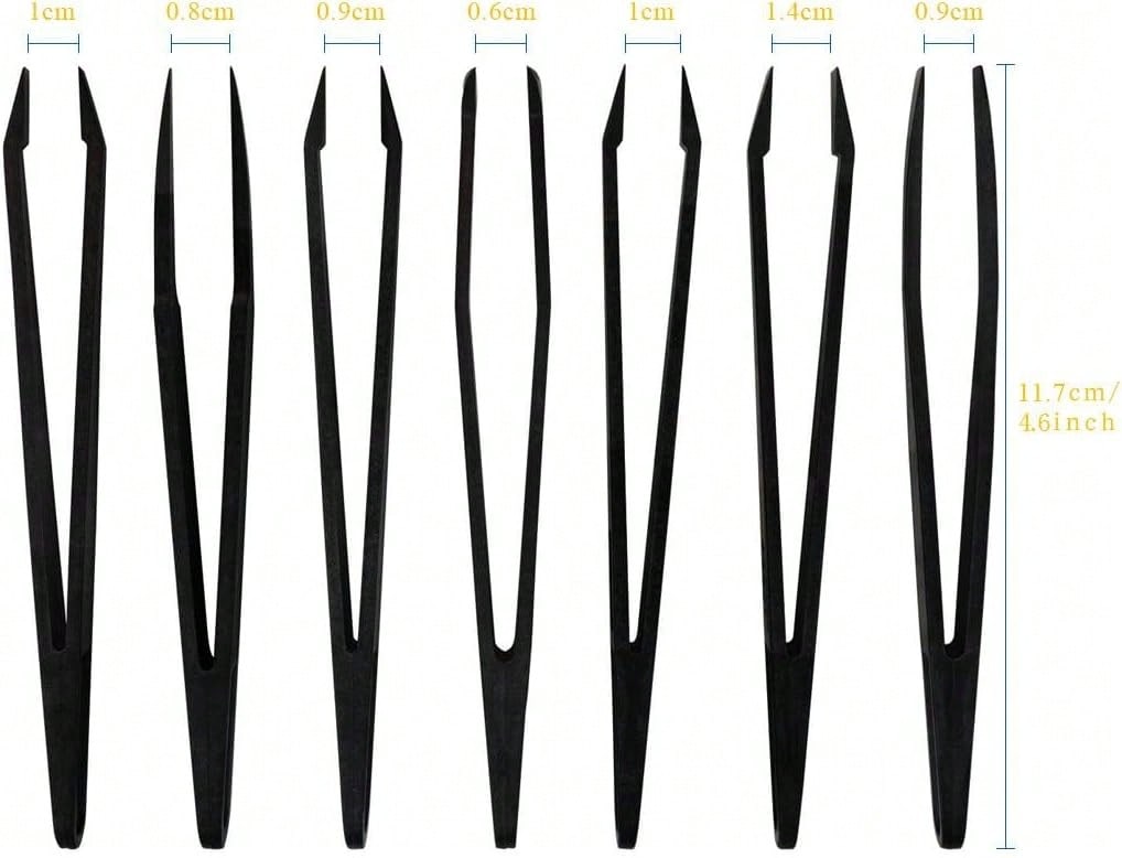 7pcs Precision Anti-Static Twe - Jewelry Repair & Watches Reviews 评论和价格