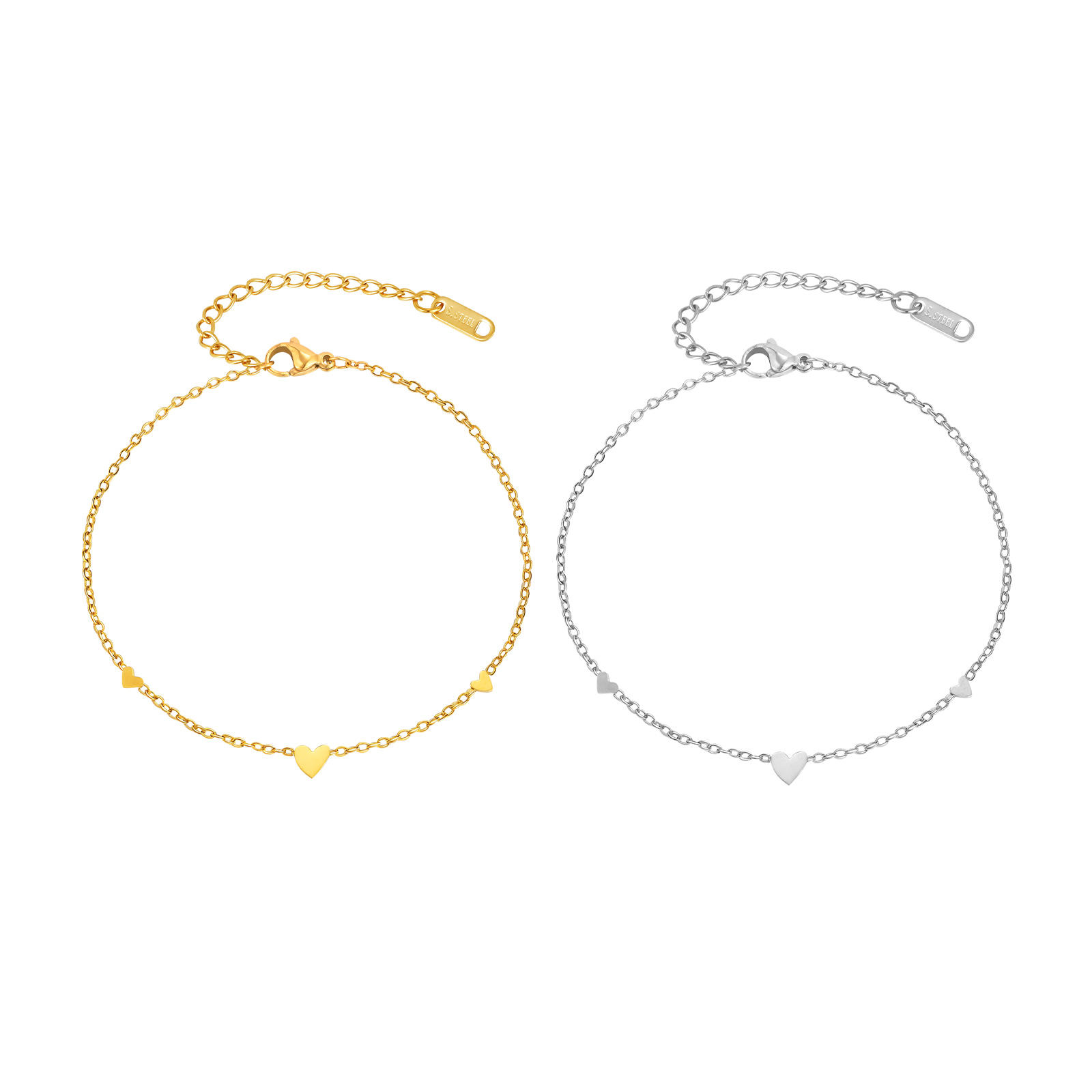 Minimalist Heart-shaped Anklet - Jc Jewelry & Watches Photos 评论和价格