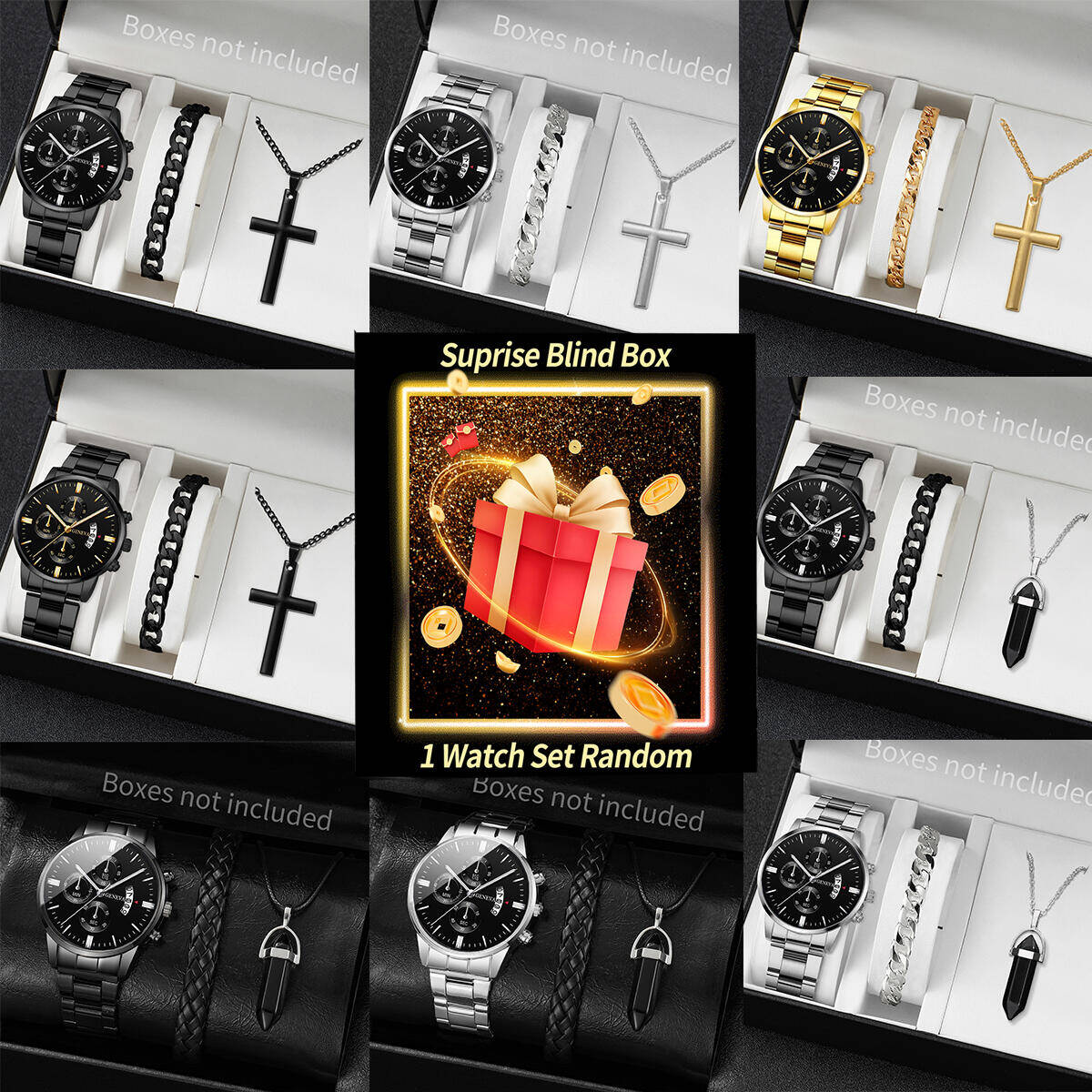 Surprise Mystery Watch Blind B - Jewelry Watch Making 评论和价格