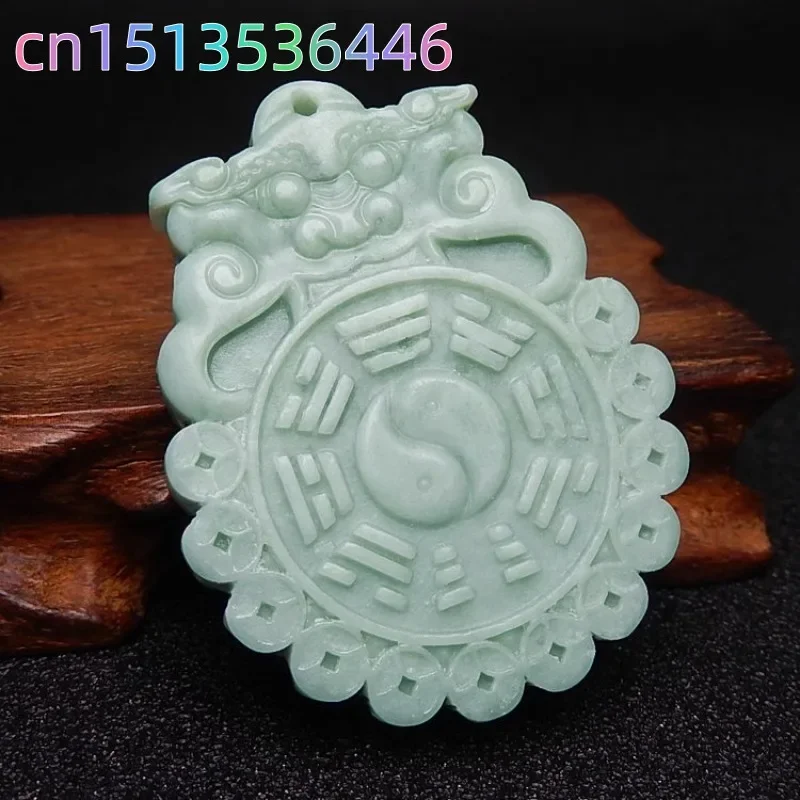 Green Real Jade Tai Chi Pendan - Luxury Gifts Jewelry & Watches Namfleg Mostar 评论和价格