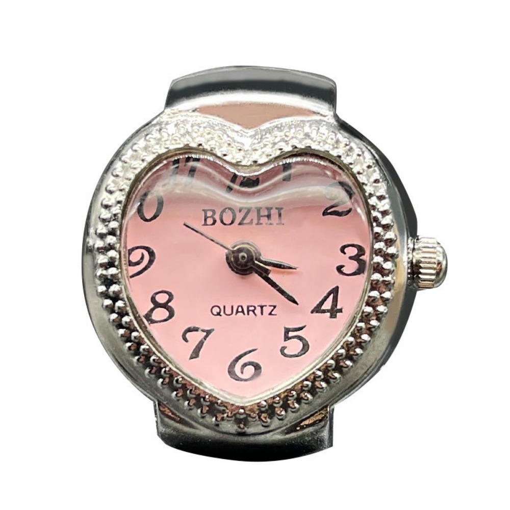 Heart Design Mini Finger Watch - Jewelry Watches For Men 评论和价格