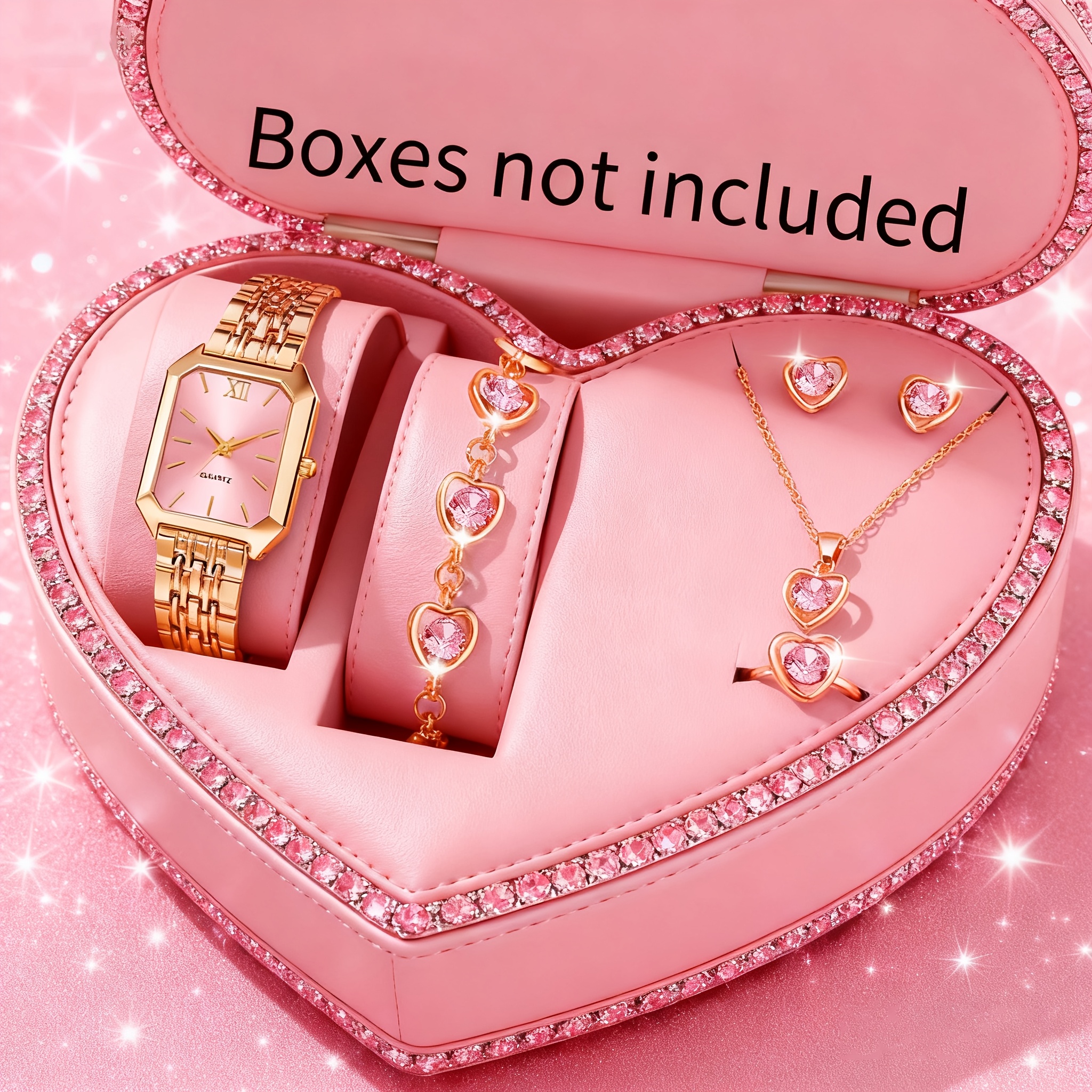 6PCS Elegant Rectangle Women Q - Jewelry Watch Making 评论和价格
