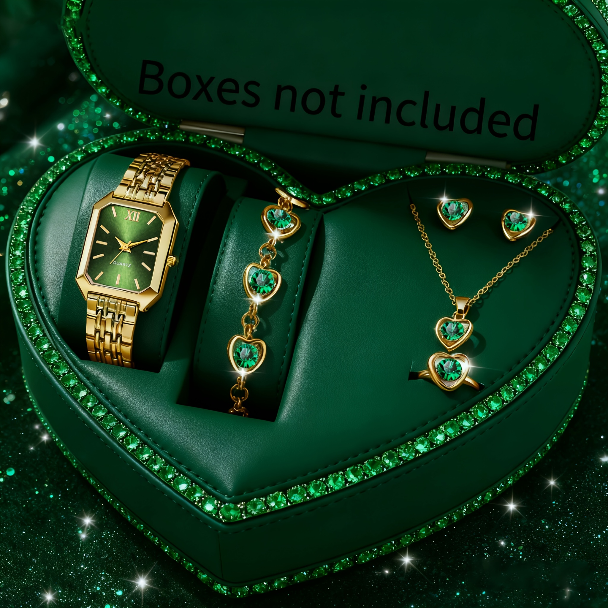6PCS Elegant Rectangle Women Q - Jewelry Watch Making 评论和价格
