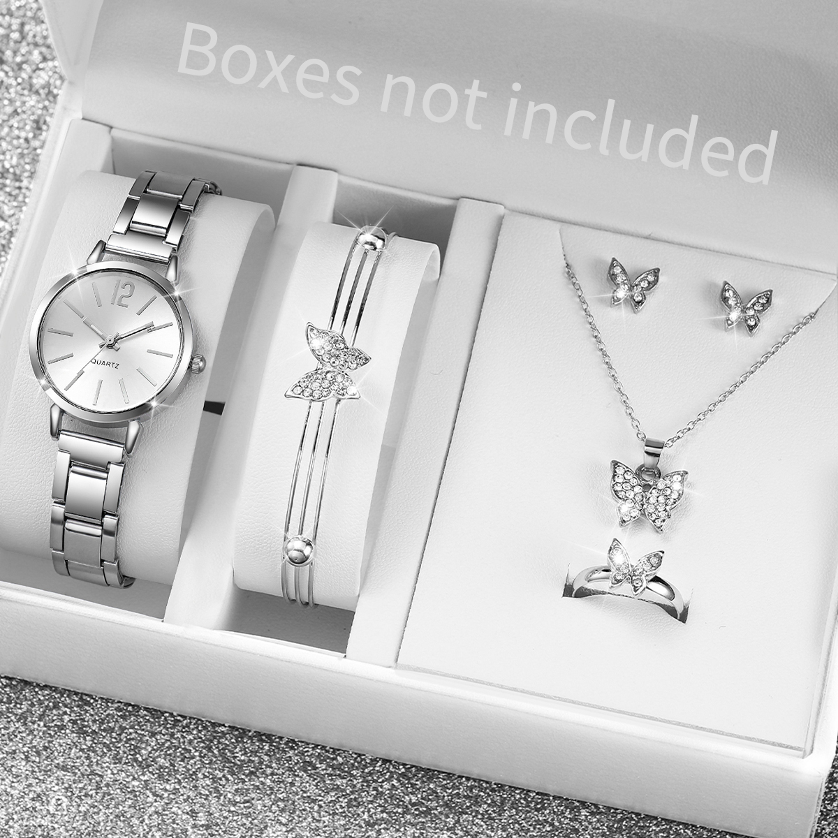 6PCS Fashion Women's Quartz  W - Jewelry Watch Making 评论和价格