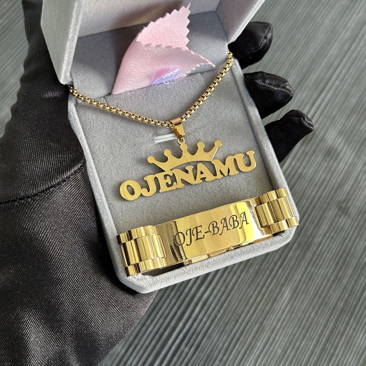 New Customized Name Necklace B - Jewelry Watches For Men 评论和价格